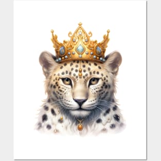 Leopard King Posters and Art